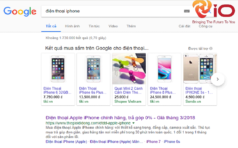 Quảng cáo mua sắm Google